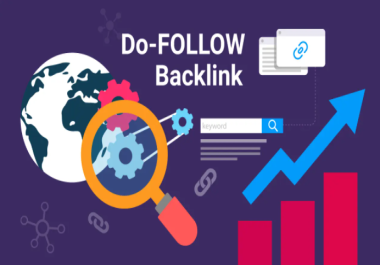 I will increase the overall ranking of your site using High PA/DA TF CF Quality Do-Follow Backlinks