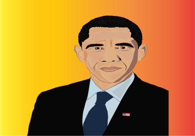 I will create a vector portrait for you