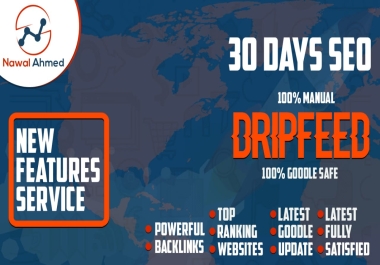 I will provide 30 days drip feed daily 30 do follow blog comments backlinks