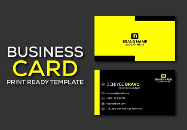 I will provide you modern real estate business card.