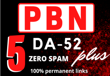 Homepage DA52+ ZERO SPAM & Dofollow PBN BACKLINKS