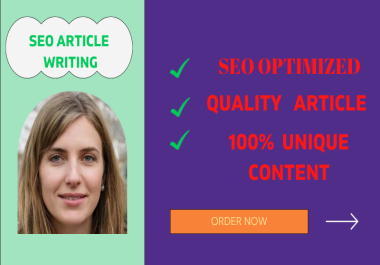 Exclusive,  unique,  high-quality,  SEO-oriented content 1000 words