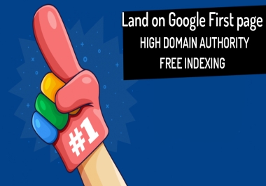 INCREASE YOUR SITE MONEY ON Google 1ST PAGE WITH HIGH DOMAIN AUTHORITY