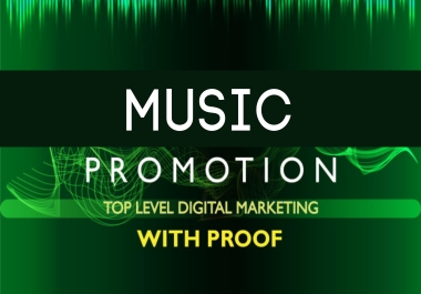 I will do music promotion in a popular music blog