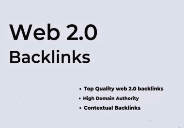 I will create and publish 1000 web 2.0 backlinks