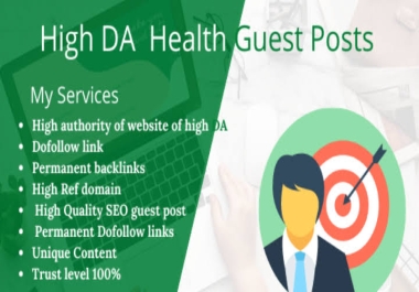 I will create and publish 5 guest post in my high DA or DR website