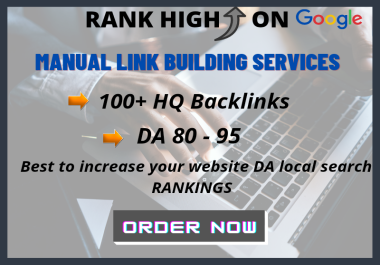Dripfeed 100+ Backlinks on sites with DA upto 95 to Boost your Rankings