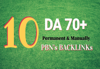 10 DA 70+ High Authority Pbn Backlinks For Google Ranking 1