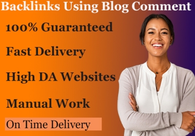 I will build 120 dofollow blog comment backlinks