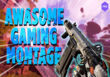 I will professionally edit your gaming videos for youtube