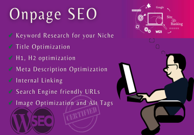 I will do onpage SEO optimization to rank your WordPress site