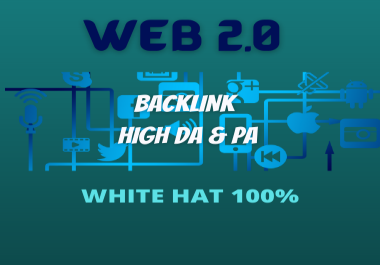 80 web 2.0 high authority contextual backlinks white hat SEO link building sites