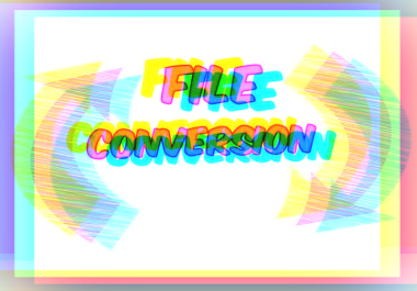 I will do image conversion for you