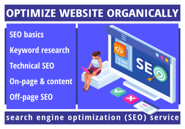 Search Engine Optimization SEO service up to 24 hours