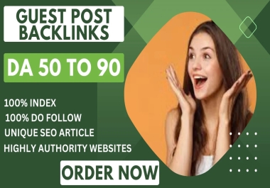 I Will Write & Publish 20 Guest Posts on DA 50+ Google News Approved Site Dofollow links