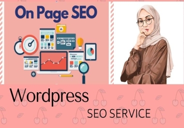 I will do on-page SEO optimization of the wp website for 1st-page ranking