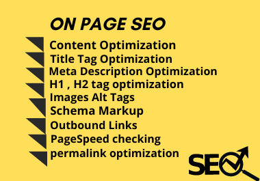 I will do complete on-page SEO and Schema Markup to rank your website