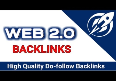 60+10 Web 2 0 do follow backlink on high domain authority sites full manual unique plan to rank top