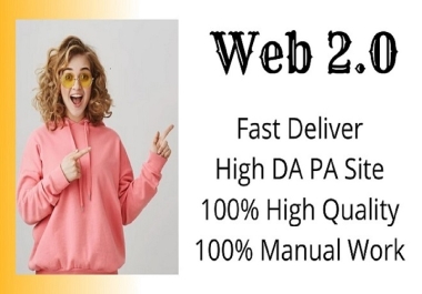 I will provide Web 2.0 backlinks