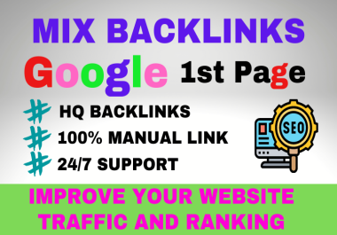 I will do 70 mix backlinks on high authority websites