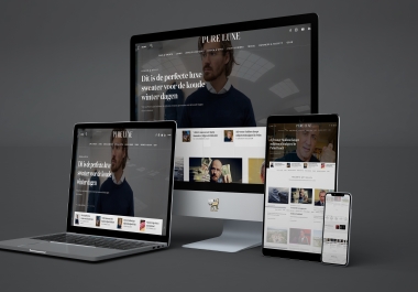 I will build modern and responsive wordpress website design