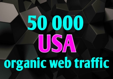50 000 real organic USA web traffic