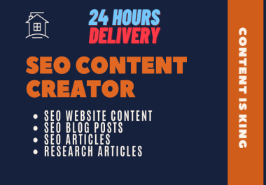 I will write SEO Optimized content for website or blog