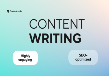 I will write 1000 words highly engaging content with embedded SEO keywords