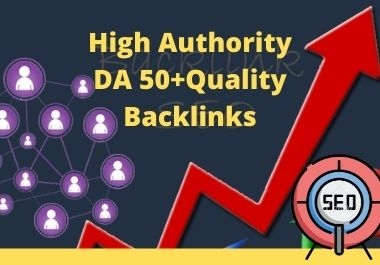 I will do SEO Dofollow high DA Quality Powerfull Backlinks,  link building Services for Your Company
