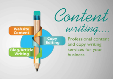 I will be your writer will do copywriting research blogs,  content writers