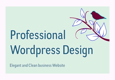 I will be your professional business wordpress website designer