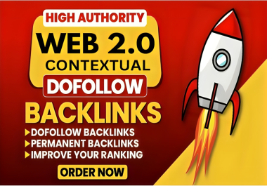 2000+ High Quality Web 2.0 Contextual SEO Dofollow Backlinks