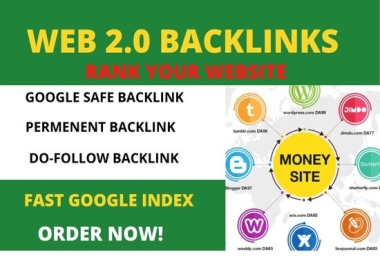 I will build 80 web 2.0 blog of Highest Quality & Most Effective Links for google ranking