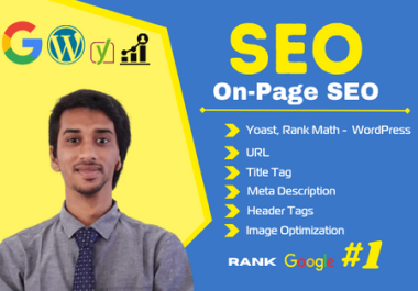 Complete on page SEO optimization for wordpress & shopify website