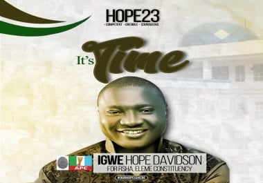 I will designed a beautiful political posters and banners