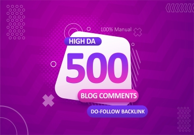 500 Blog Comments To Boost Your Wabsite Ranking