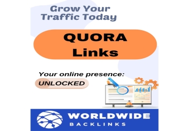 Quora Links for Visibility Growth