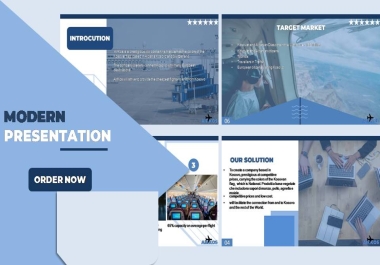 I will design powerpoint presentation