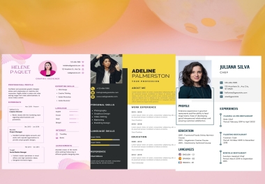 I will develop and improve your resume,  cv,  and cover letter