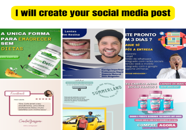 I will create your social media post