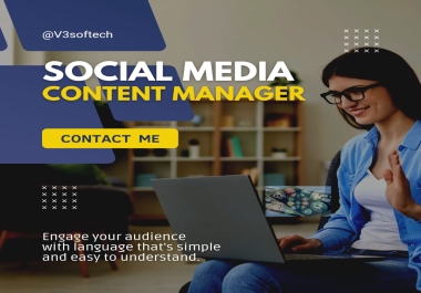 I will be your Professional Social Media Content Creator