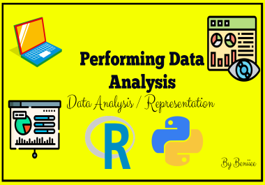 Performing advanced Data Analysis using RStudio, Python, SPSS