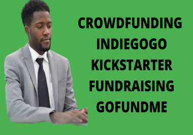 I will create a crowdfunding campaign and make a viral promotion to the donor