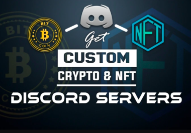 set up discord server community,  discord chat,  nft discord engagement