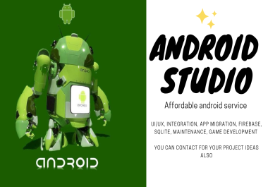 develop an android app on android studio
