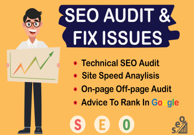I will create an SEO audit to increase your website to rank 1st page