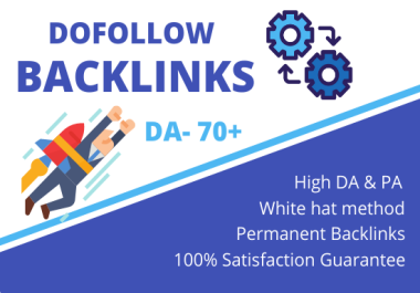 I will provide do 100 Dofollow Backlinks on high authority sites