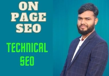 I Will do On Page SEO & Technical SEO to Top Rank your website