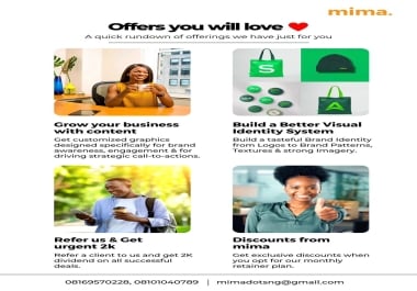 Get your designs done now at a very affordable price