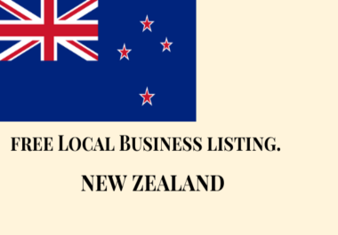 I will create 100 best New Zealand local citation for Local SEO